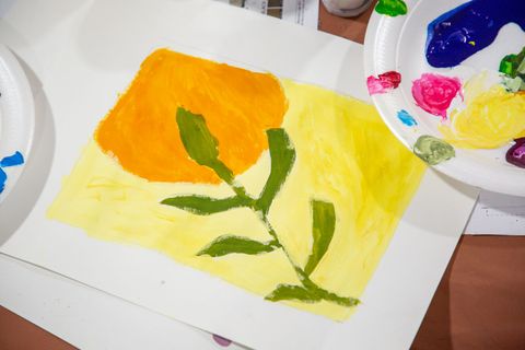 Painting of a flower