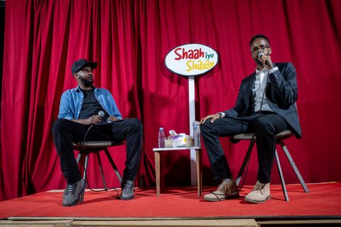 Host and guest under the Shaah iyo Shaxan sign